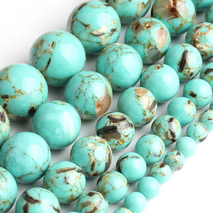 Natural Yooperlite Stone Beads for Jewelry Making