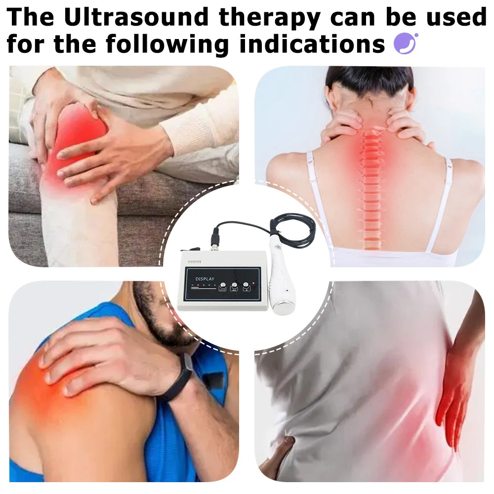 Ultrasonic Therapy Machine Physiotherapy Muscle Pain Relief