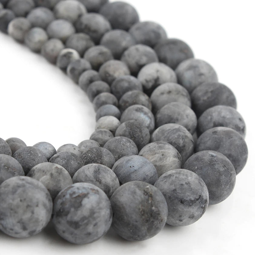 Natural Black Lava Stone Beads – Jewelry Making