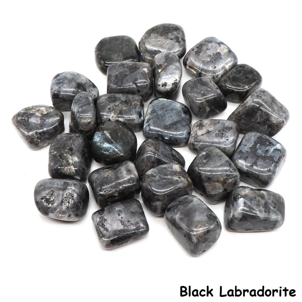Natural Black Tourmaline Irregular Tumbled Stone Reiki Healing Crystal Energy Quartz Mineral Specimen Aquarium Home Garden Decor
