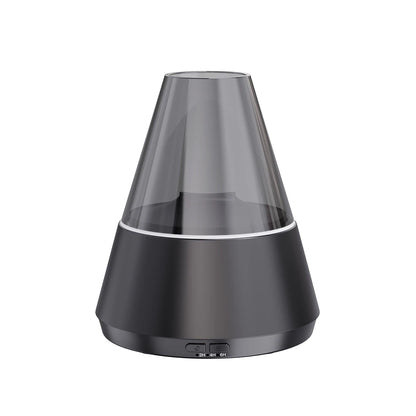 Flame Humidifier Essential Oil Diffuser Aroma Air Humidifier Fragrance Diffuser for Home Aromatherapy Diffuser with Night Light