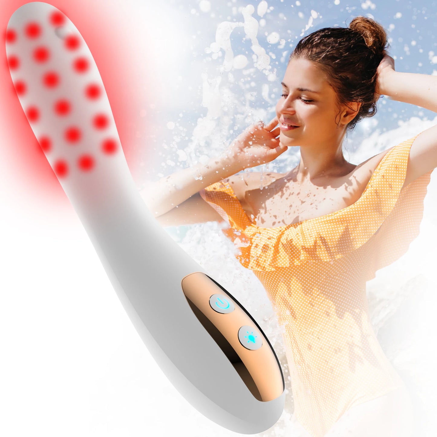 Vaginal Rejuvenation Wand – Red & Blue Light Therapy Device