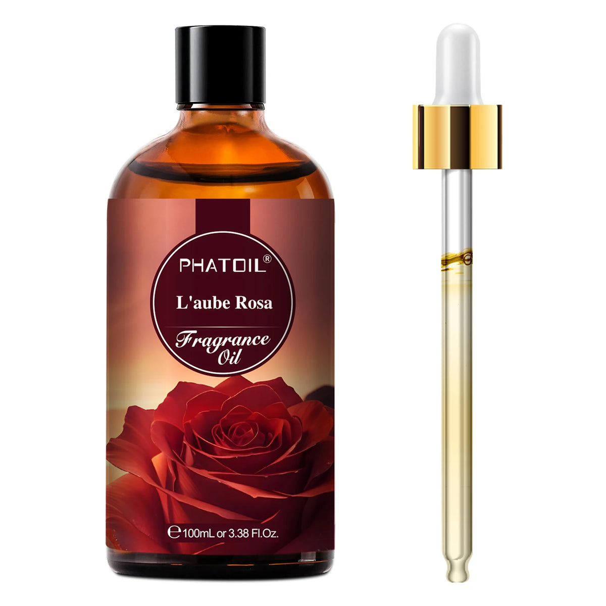 PHATOIL 100ml Fragrance Oil with Dropper White Musk Orange Blossom Bubble Gum Baby Powder Coffee Essential Oil For  Aromatherapy