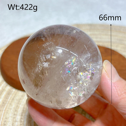 Rainbow Smoky Quartz Sphere – Natural Crystal