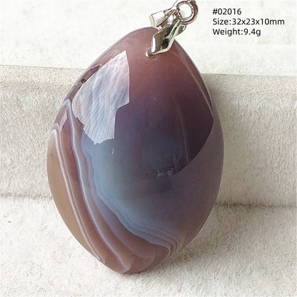 Natural Black Persian Agate Pendant Necklace Eye Women Men Jewelry Rare Fashion Gemstone Pink Agate Necklace AAAAAA
