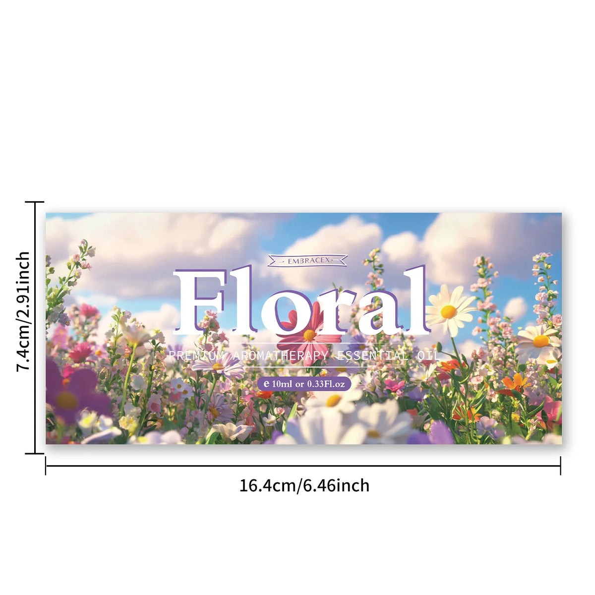6PC/1PC 10ML Floral Fragrance Oils For Car Scents, Diffuser Scents Gift Set for Friends/Parent