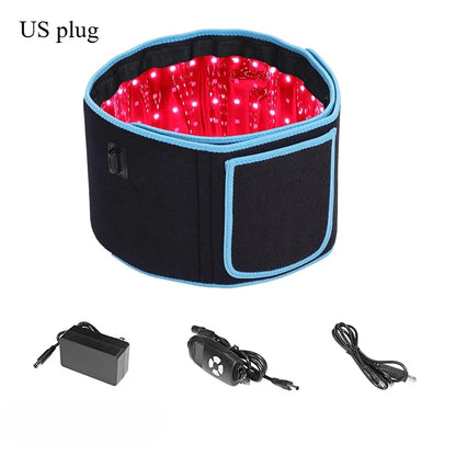 Red  Phototherapy  Fat Burning Facial Wrap Slimming Waist Heating