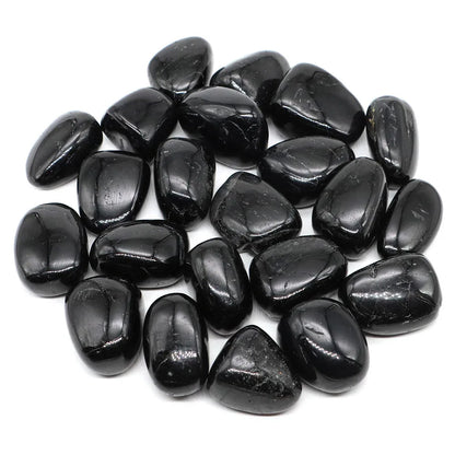 Natural Black Tourmaline Irregular Tumbled Stone Reiki Healing Crystal Energy Quartz Mineral Specimen Aquarium Home Garden Decor
