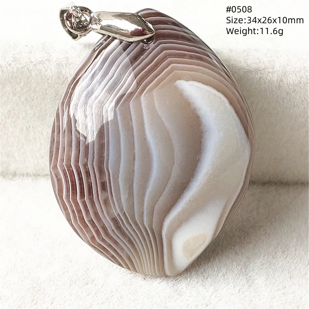 Natural Black Persian Agate Pendant Necklace Eye Women Men Jewelry Rare Fashion Gemstone Pink Agate Necklace AAAAAA