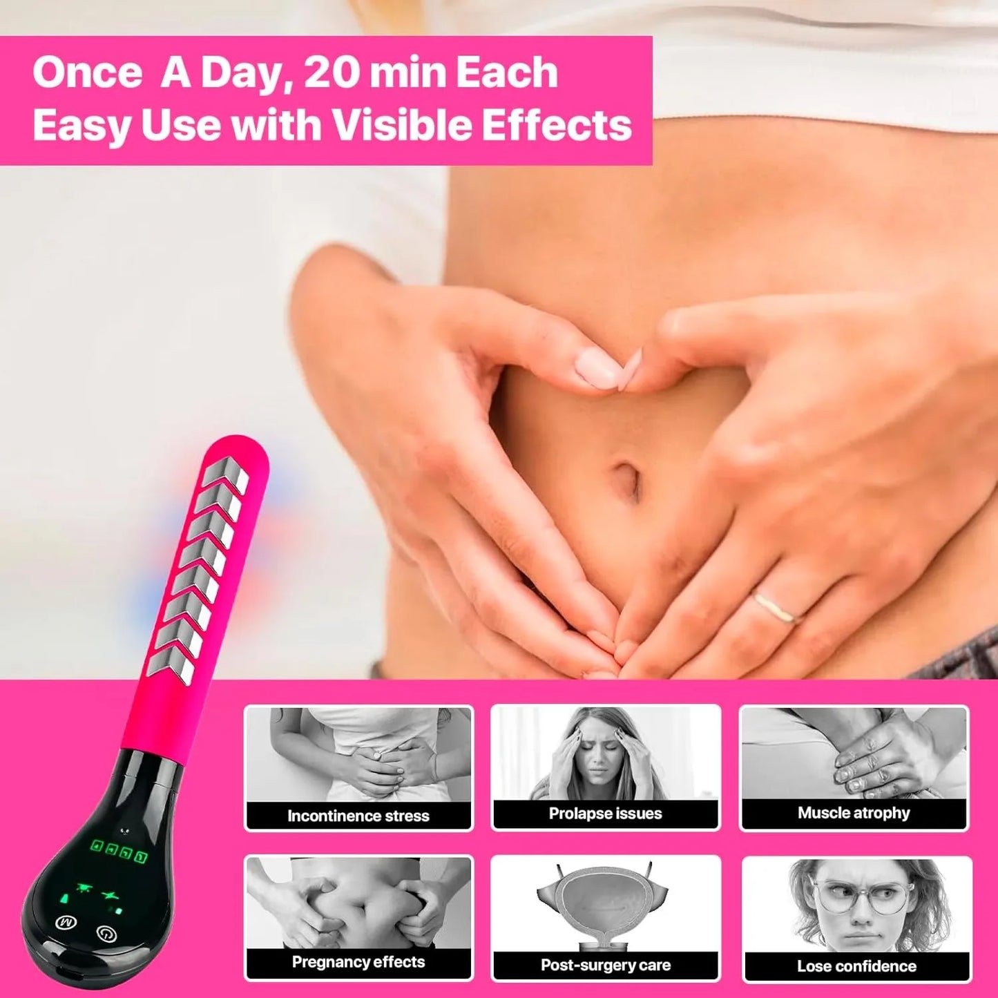 Kegel Exerciser Pelvic Floor Muscle  Postpartum Recovery