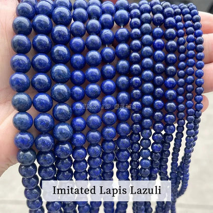 Natural Lapis Lazuli Beads – Jewelry Making