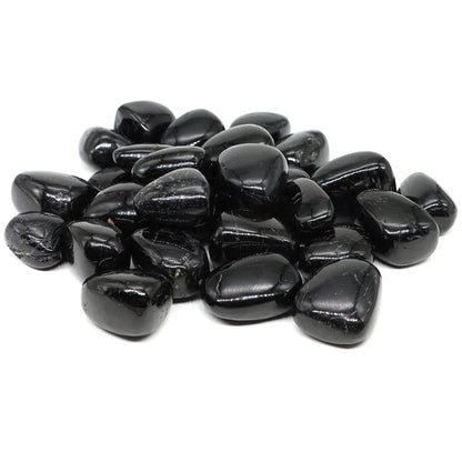 Natural Black Tourmaline Irregular Tumbled Stone Reiki Healing Crystal Energy Quartz Mineral Specimen Aquarium Home Garden Decor