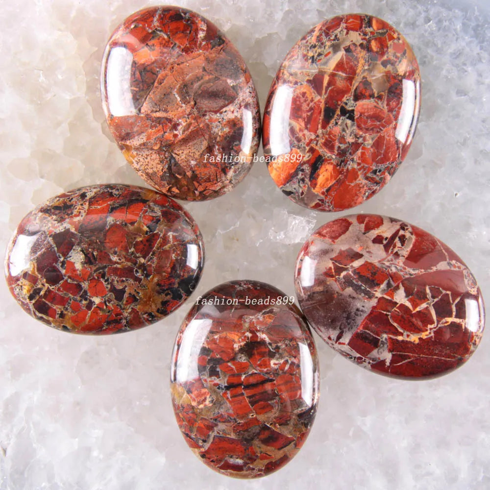 1Pcs 40x30MM Oval CAB Cabochon For Making Pendant Natural Stone Bead  Tiger Eye Onyx Opal Onyx Pink Crystal Quartz Cabochon