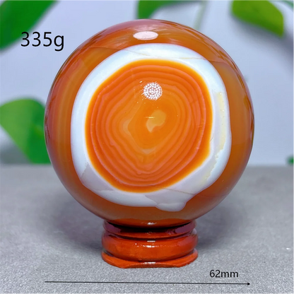 Sardonyx & Carnelian Sphere