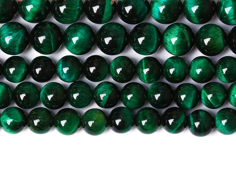 Natural Tiger Eye Beads for Jewelry Making