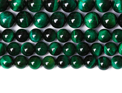 Natural Tiger Eye Beads for Jewelry Making