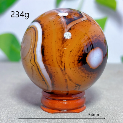 Sardonyx & Carnelian Sphere