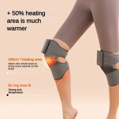 Electric Shoulder Brace Heated Knee Massager Vibration