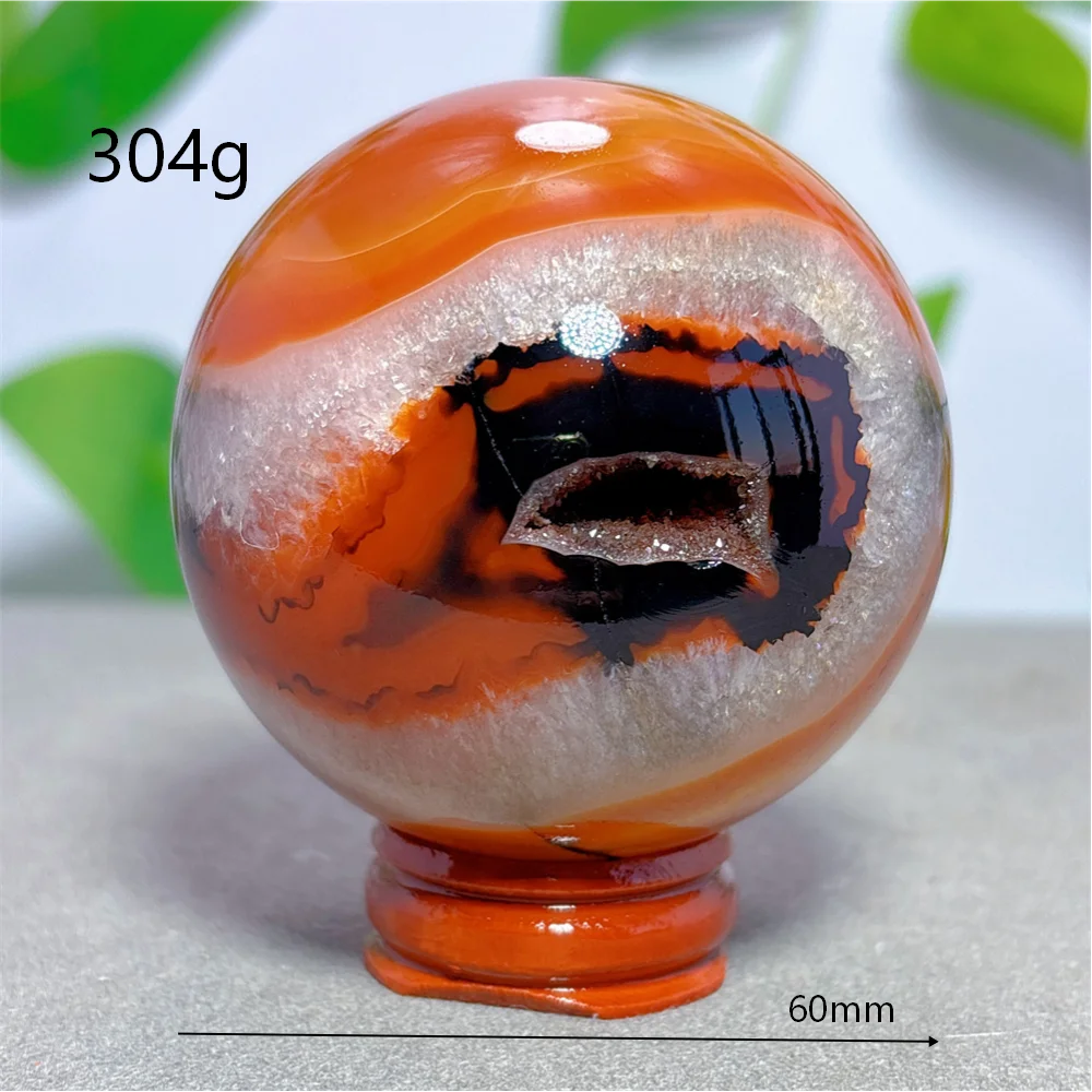 Sardonyx & Carnelian Sphere