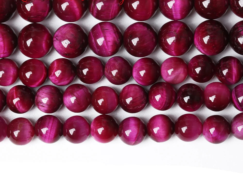 Natural Tiger Eye Beads for Jewelry Making
