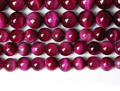 Natural Tiger Eye Beads for Jewelry Making