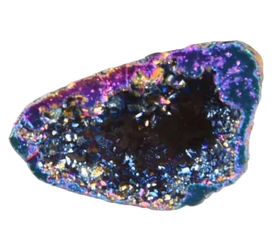 Natural Agate Crystal Geode – Elegance & Abundance