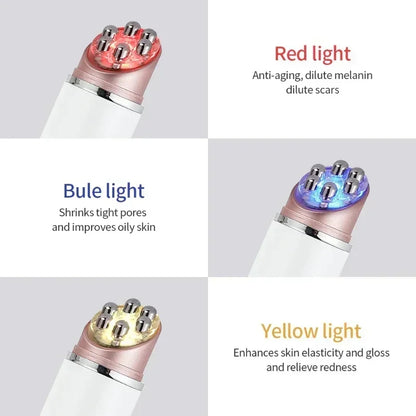 Hot  Microcurrent Face Lifting Device Red Ligh tEye Massager