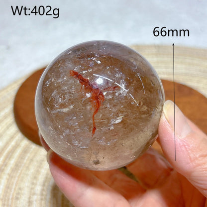 Rainbow Smoky Quartz Sphere – Natural Crystal