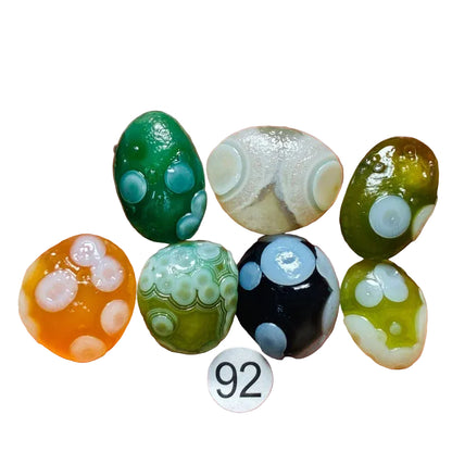 Natural Sardonyx Agate – 7-Piece Stone Set