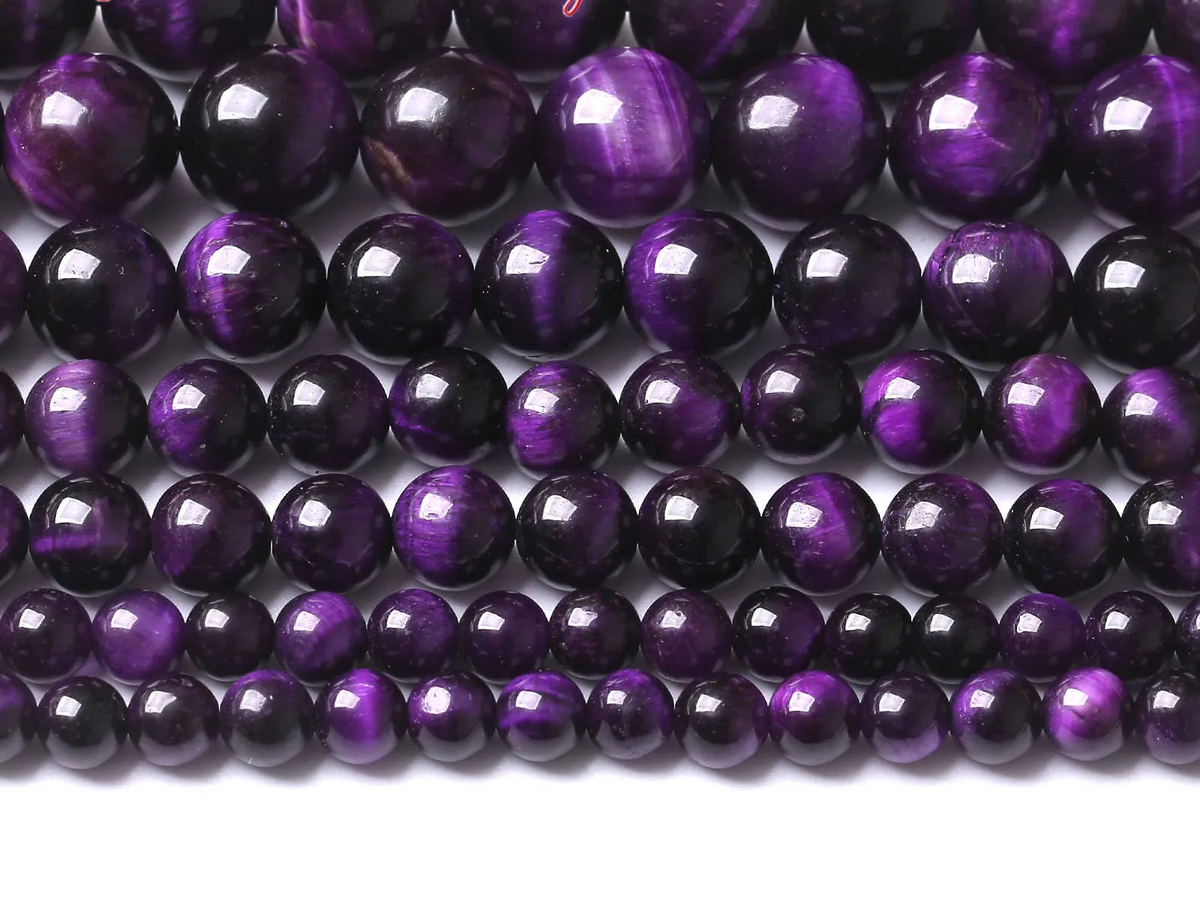 Natural Tiger Eye Beads for Jewelry Making