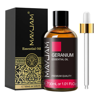 MAYJAM 1PCS 30ML Aromatherapy Essential Oil Lavender Vanilla Jasmine Eucalyptus Peppermint Aroma Oil for Diffuser Candle Soap