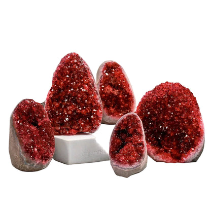 Red Amethyst Geode – Reiki & Home Décor
