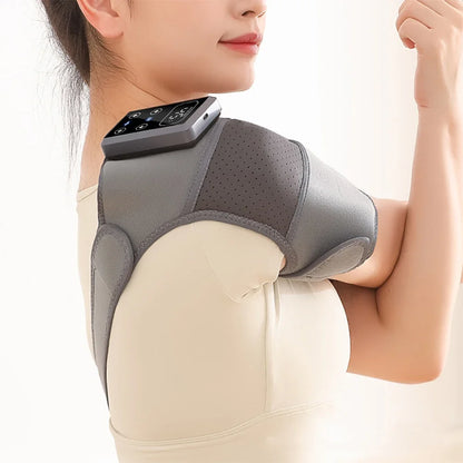 Electric Shoulder Brace Heated Knee Massager Vibration
