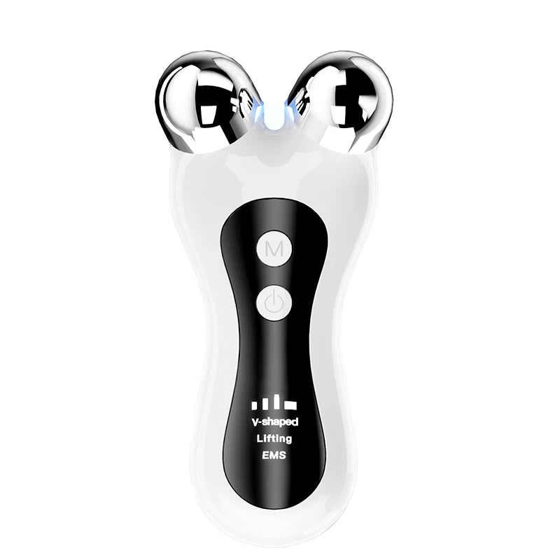 Electric Face Lift Roller Massager EMS Microcurrent