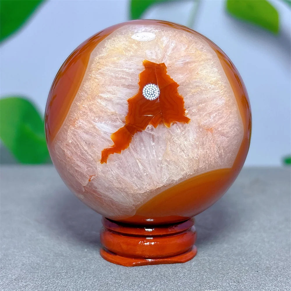Sardonyx & Carnelian Sphere