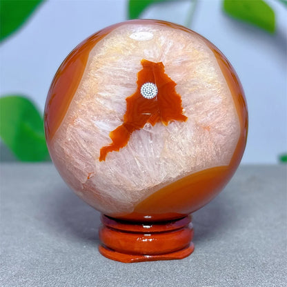 Sardonyx & Carnelian Sphere