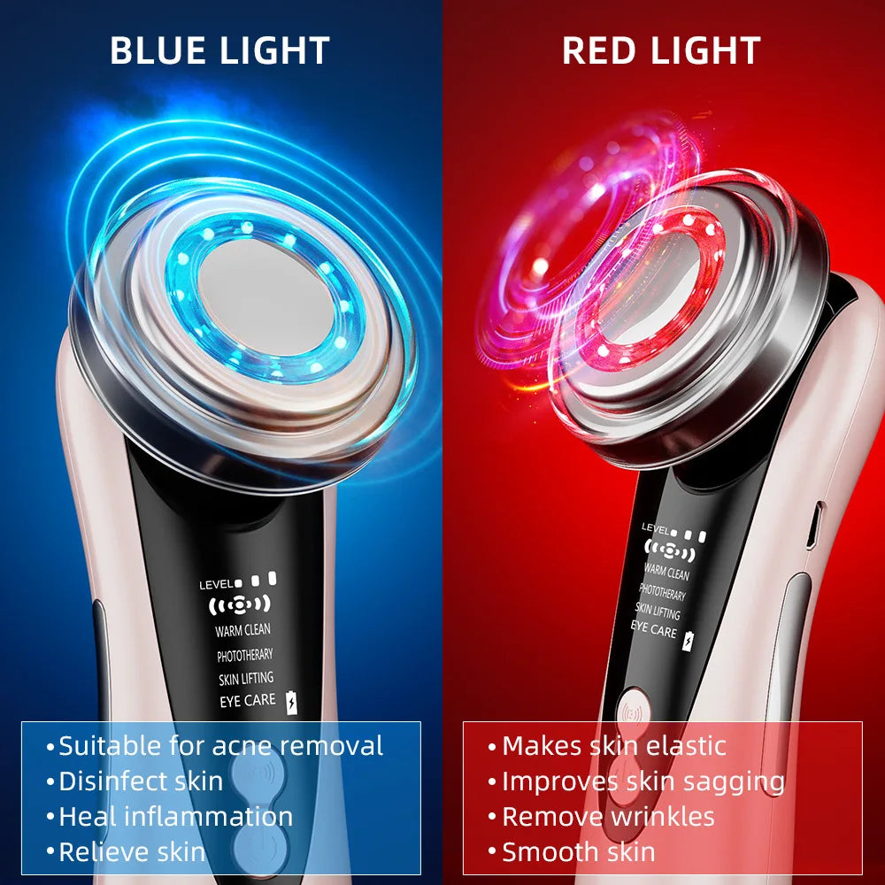 Multifunction Facial Massager 4 Radio Frequency Device