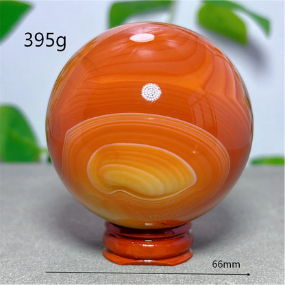 Sardonyx & Carnelian Sphere
