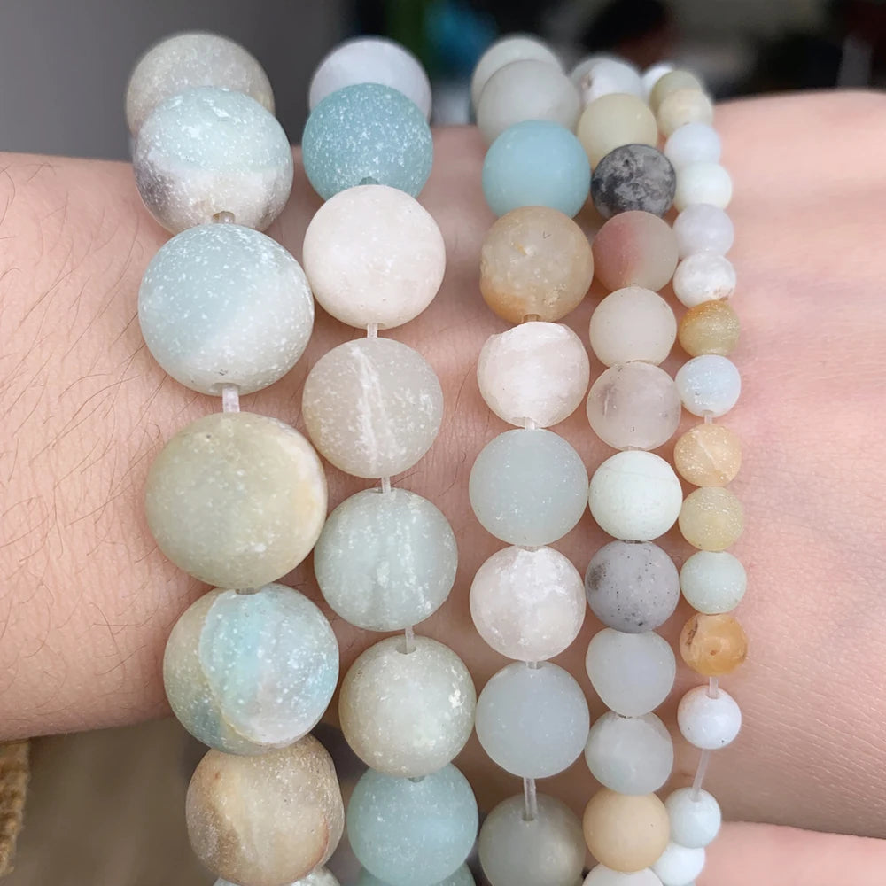 Natural Yooperlite Stone Beads for Jewelry Making