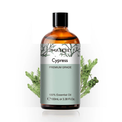 100ML Pure Natural Rose Essential Oils Humidifier Diffuser Lavender Vanilla Peppermint Geranium Cloves Basil Tea Tree Aroma Oil
