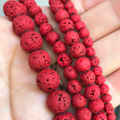 Natural Yooperlite Stone Beads for Jewelry Making