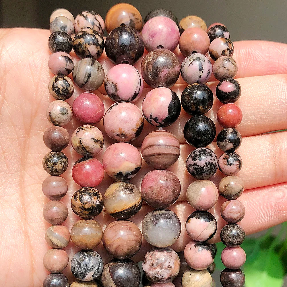 Natural Black Lava Stone Beads – Jewelry Making