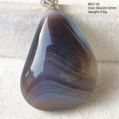 Natural Black Persian Agate Pendant Necklace Eye Women Men Jewelry Rare Fashion Gemstone Pink Agate Necklace AAAAAA