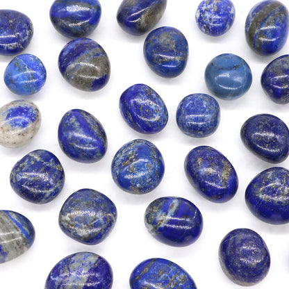 Lapis Lazuli Natural Tumbled Stones Healing Crystals Quartzs Energy Mineral Gemstones Collection Aquarium Garden Home Decoration
