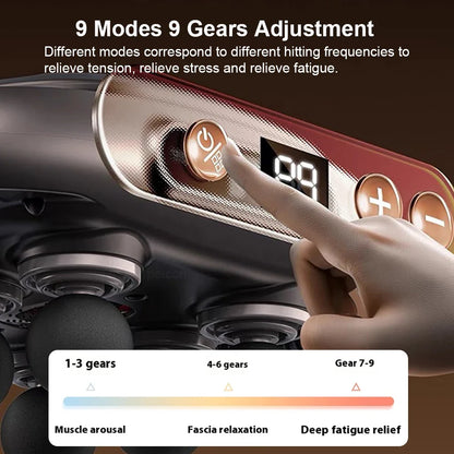 Muscle Massager : High Frequency, shoulders, back, arms and legs - WiseWell.Shop