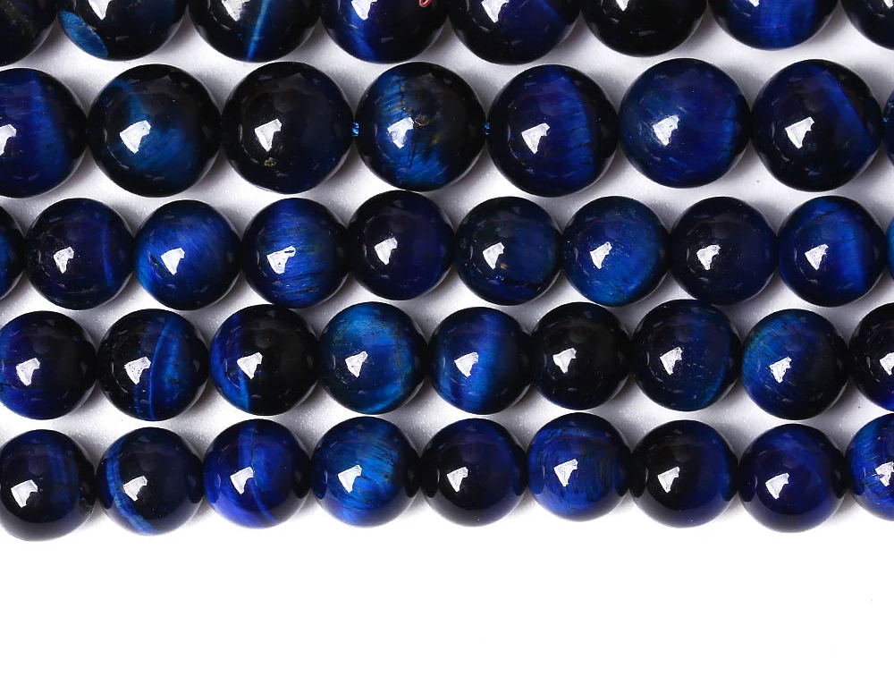 Natural Tiger Eye Beads for Jewelry Making