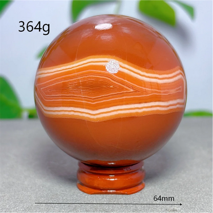 Sardonyx & Carnelian Sphere