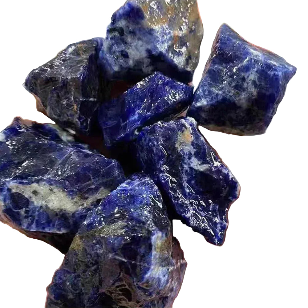 Natural Dark Blue Sodalite – Raw Healing Crystal Specimen