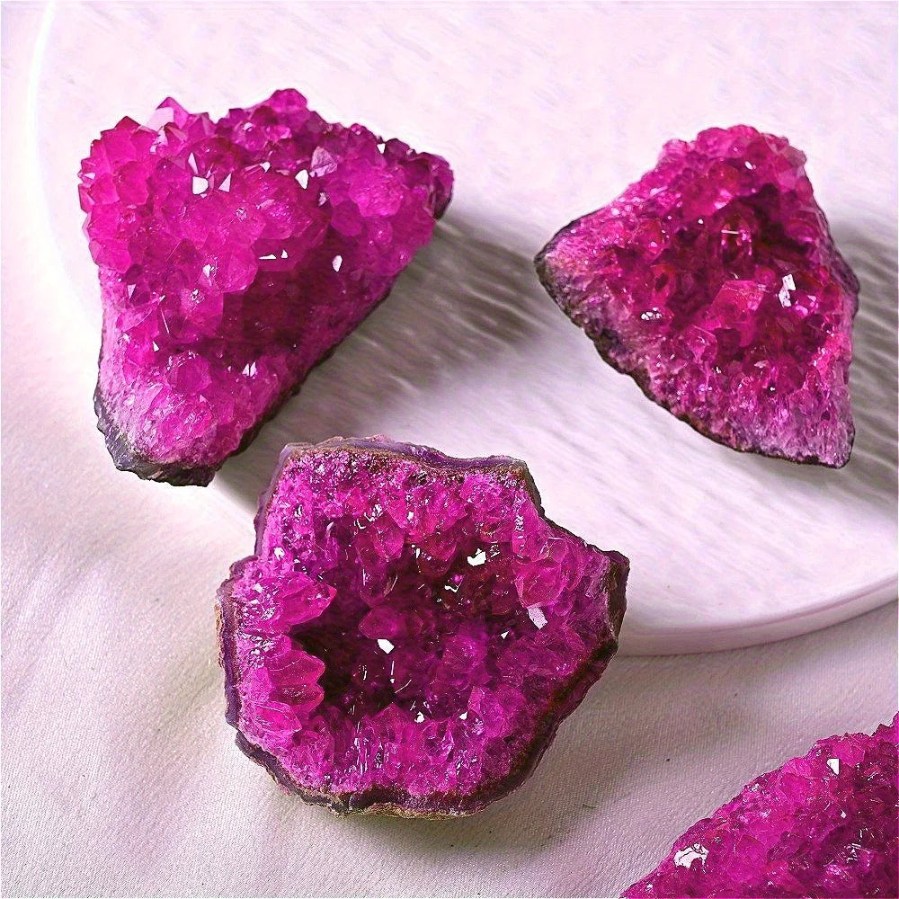 Natural Pink Quartz Cluster – Love & Crystal Décor