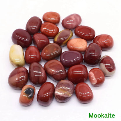 Natural Carnelian Evil Eye Red Black Agate Gravel Specimen Square Polished Healing Stone Reiki for Aquarium Fish Tank Home Decor